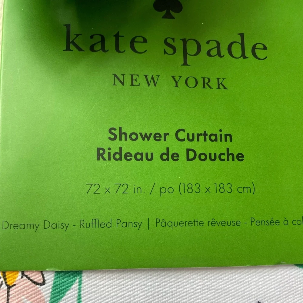 Kate Spade shower curtain